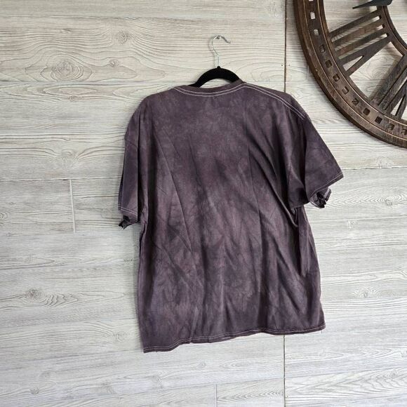 The Mountain Tiedye Wolves Bald Eagle American Flag TShirt SZ XL Patriotic Susta - Picture 2 of 5